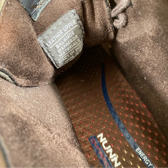 Nunn Bush Leather Chukka Boots Mens Size 11.5 Suede Brown Shock Absorption Wing main image 15